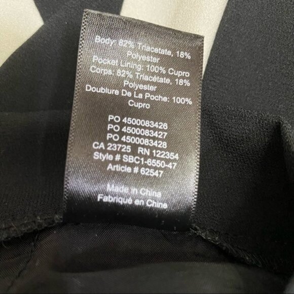 Babaton Aritzia -Conan Pant in Terado Black White Women Size 4 - Picture 8 of 10